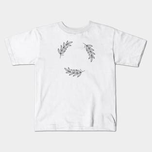 floral wreath Kids T-Shirt